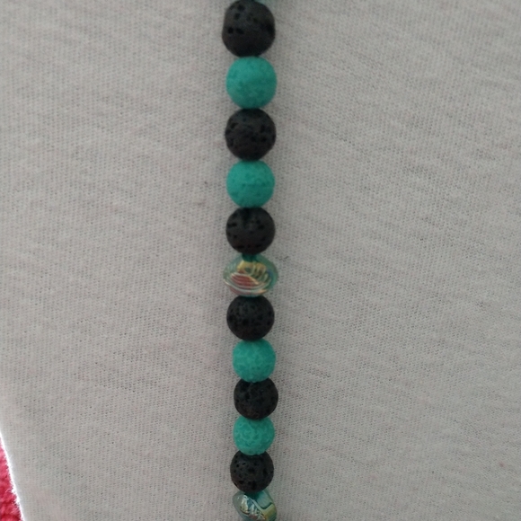 😀 NECKLACE HANDMADE NEW 20" Women's - Picture 5 of 6